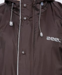 Mens Brown Reversible Rainsuit - Zeel JS201 diamond creation (1)