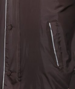 Mens Brown Reversible Rainsuit - Zeel JS201 diamond creation (2)